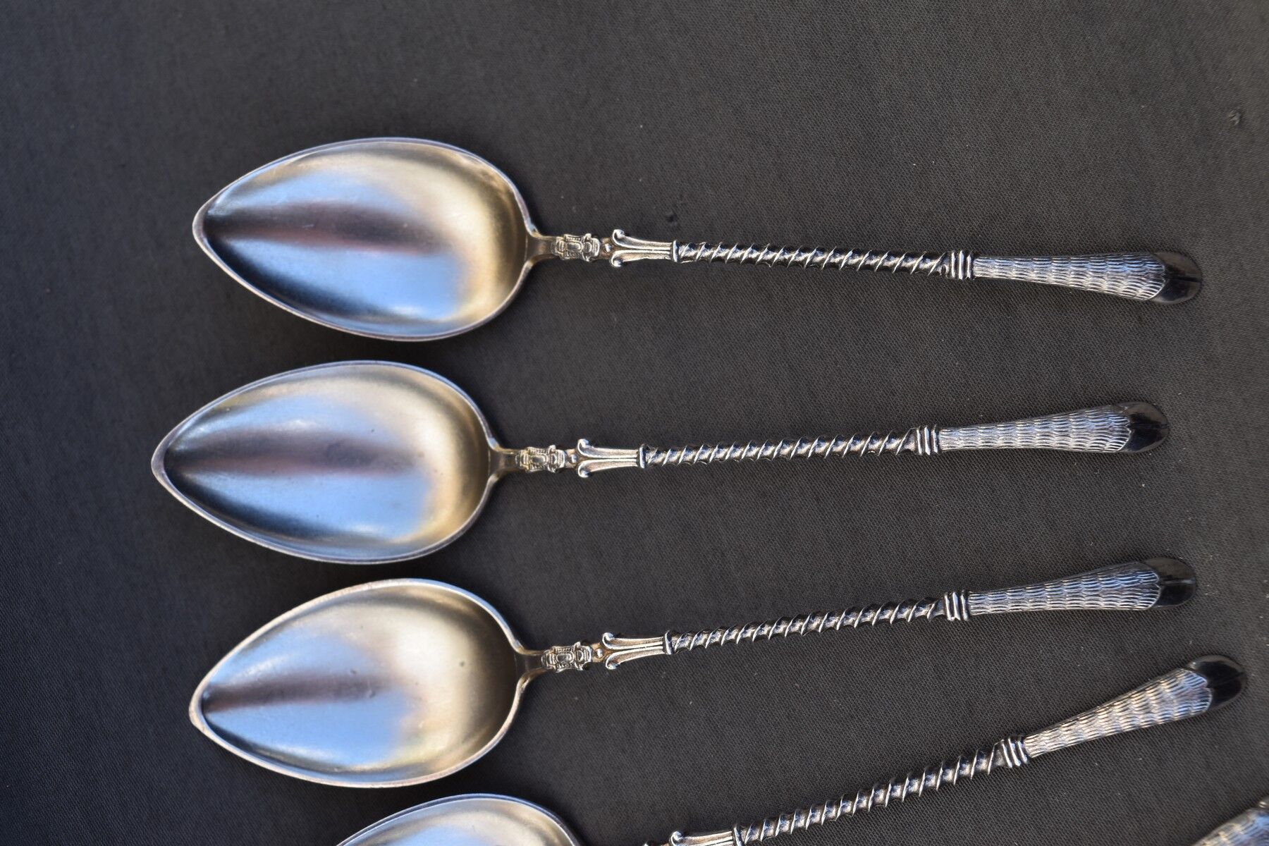 6 petites cuillères a café argent 800 w t b wilhelm binder germany