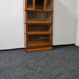 Bibliothèque Barristers en chêne vintage par Heinrich Zeiss Allemagne