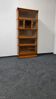 Bibliothèque Barristers en chêne vintage par Heinrich Zeiss Allemagne