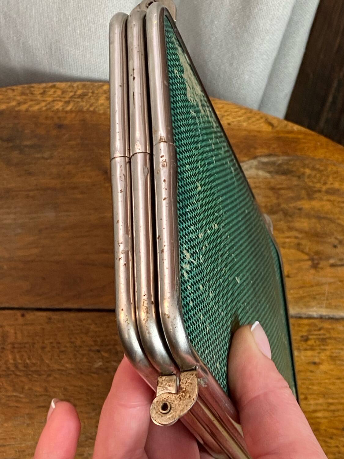 Barber mirror, triptych, 1950s