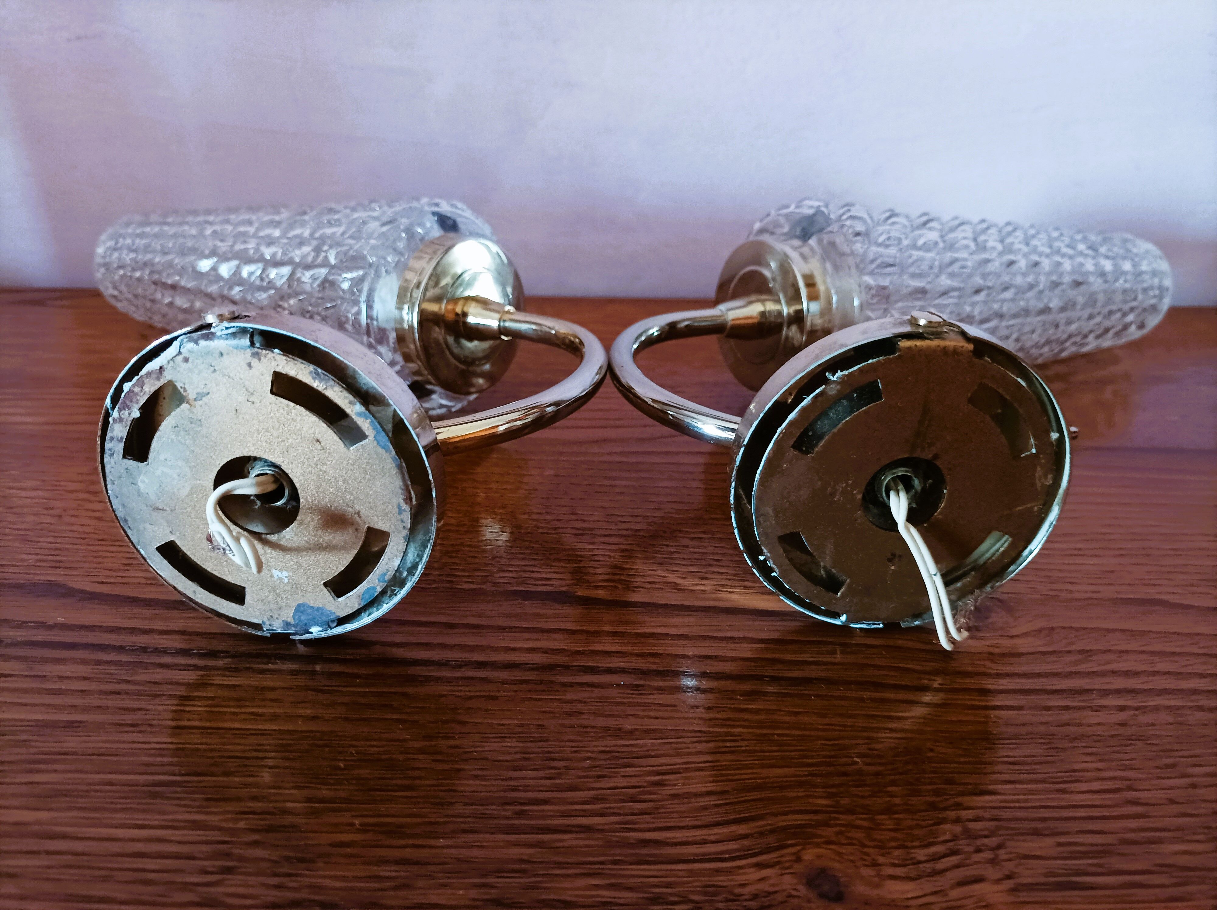 Conical sconical sconces 70s