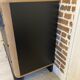Chest of drawers restyled in black