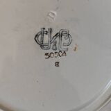 Set of 4 Sarreguemines plates