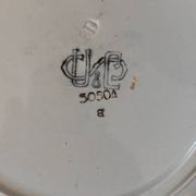 Lot de 4 assiettes Sarreguemines