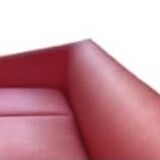 Saari high-end sofa by Arper, red sofa