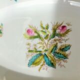 Plat ovale en porcelaine