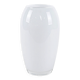 White vase, Danish design, 1970s, made in Denmark