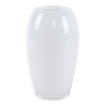 White vase, Danish design, 1970s, made in Denmark