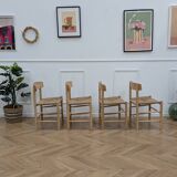 4 J39 Folk chairs