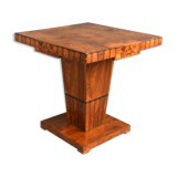 1930 Art Deco square healing marked with walnut