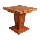 1930 Art Deco square healing marked with walnut