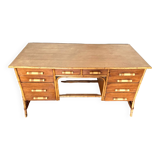 Bureau ancien en rotin