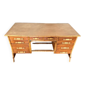 Old rattan desk