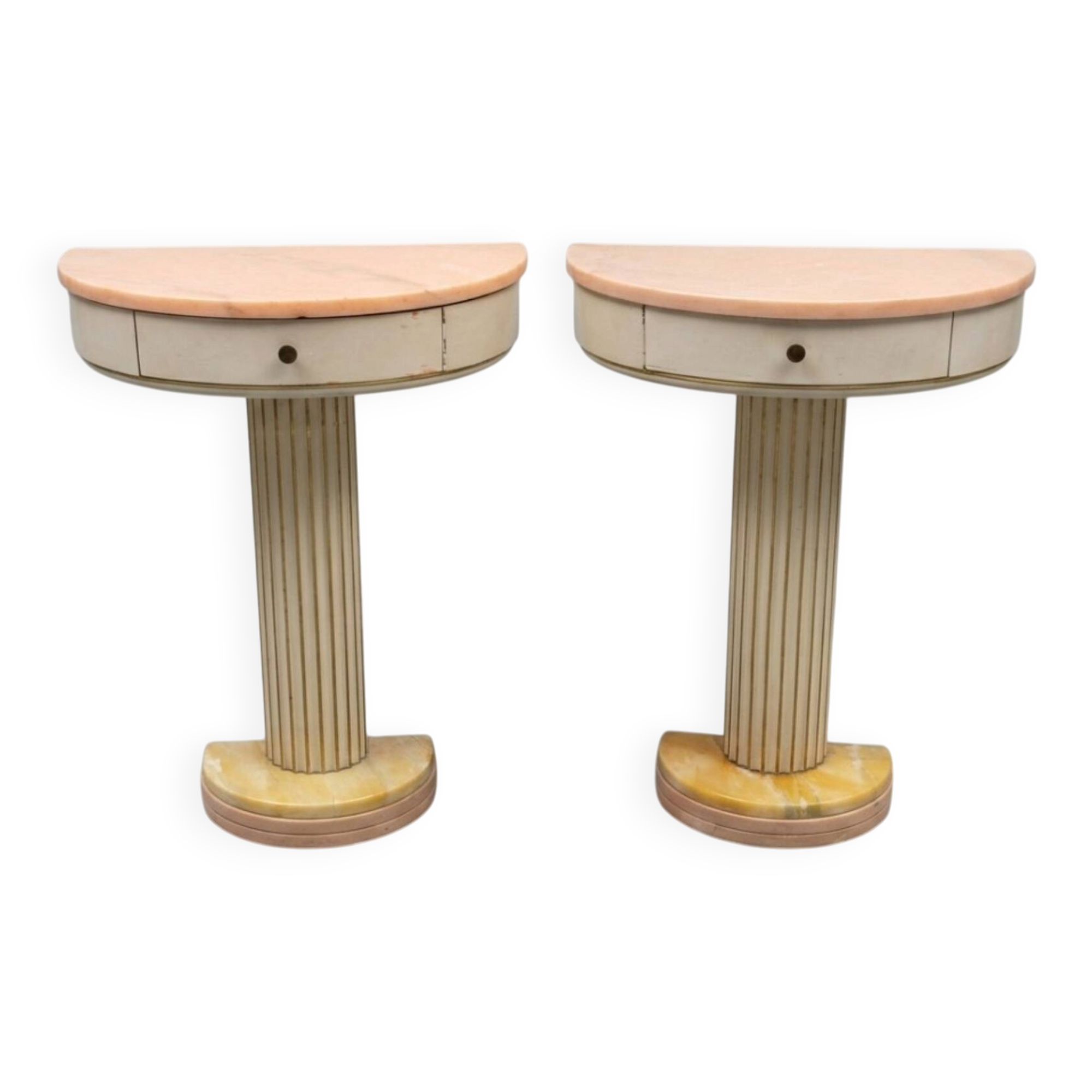Italian Mid-Century / Art Deco Console Tables