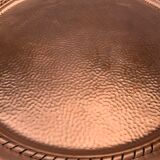 Art deco side table, copper top 1930s