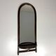 Rattan wall mirror with console table 1970’s