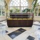 Vintage wooden shop counter/display case