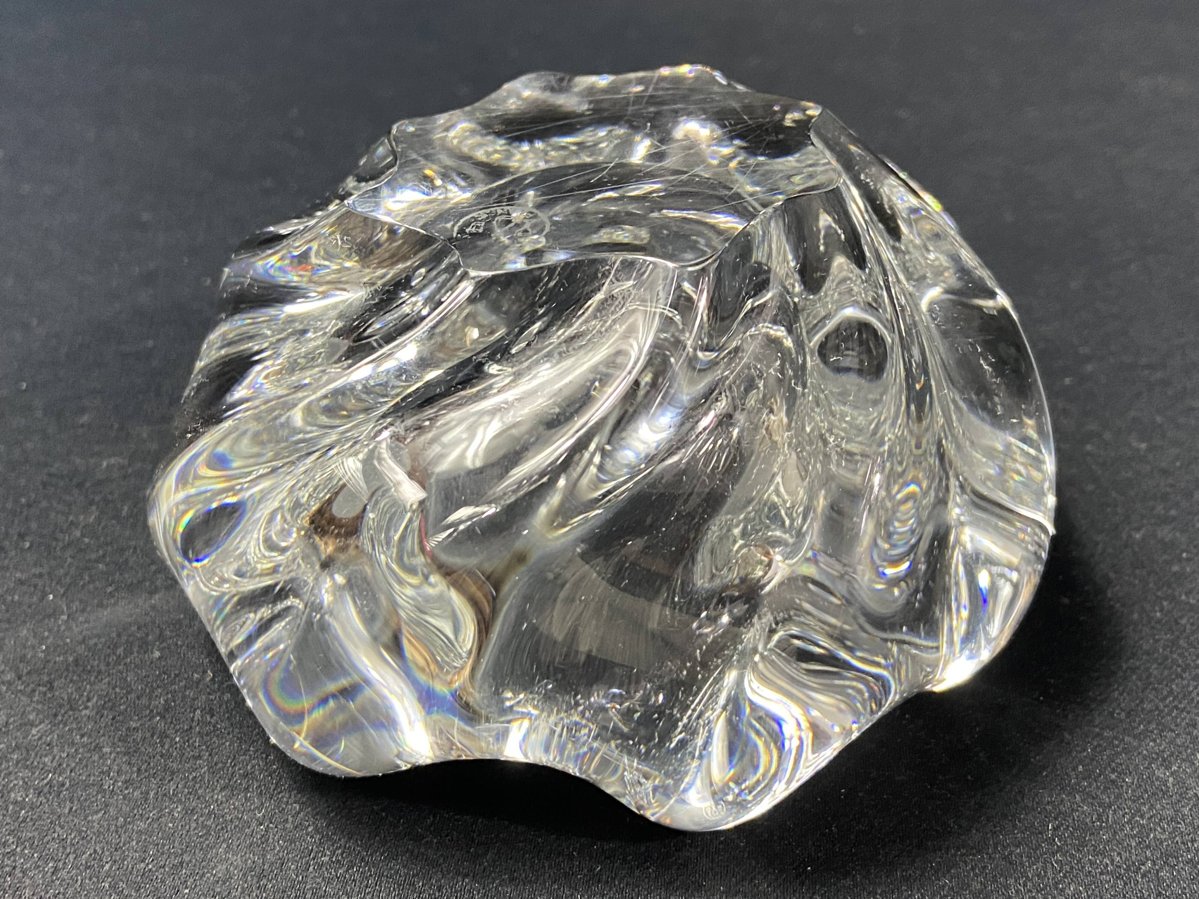 Crystal cup signed BACCARAT