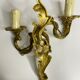 Bronze wall lamp rockery style