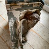 Polychrome plaster console