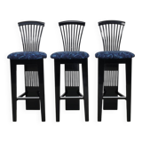 3x Postmodern Bar Stool by Pietro Constantini, 1980s