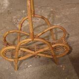 Rattan magazine holder