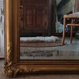 Antique gilded mirror