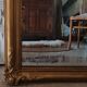 Antique gilded mirror