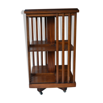 Vintage English revolving library