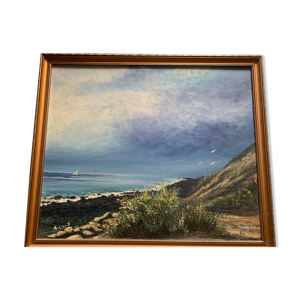 Huile sur toile Guy François