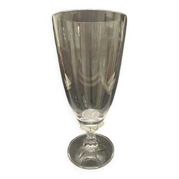 Large crystal vase
