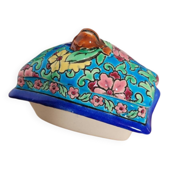 Small rectangular box in Longwy enamels