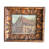 Oil on wood Théodore Balke