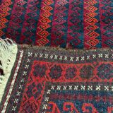 Tapis oriental en laine noué main 132/133 cm