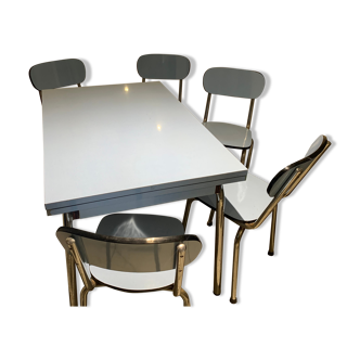 Formica table and chair set