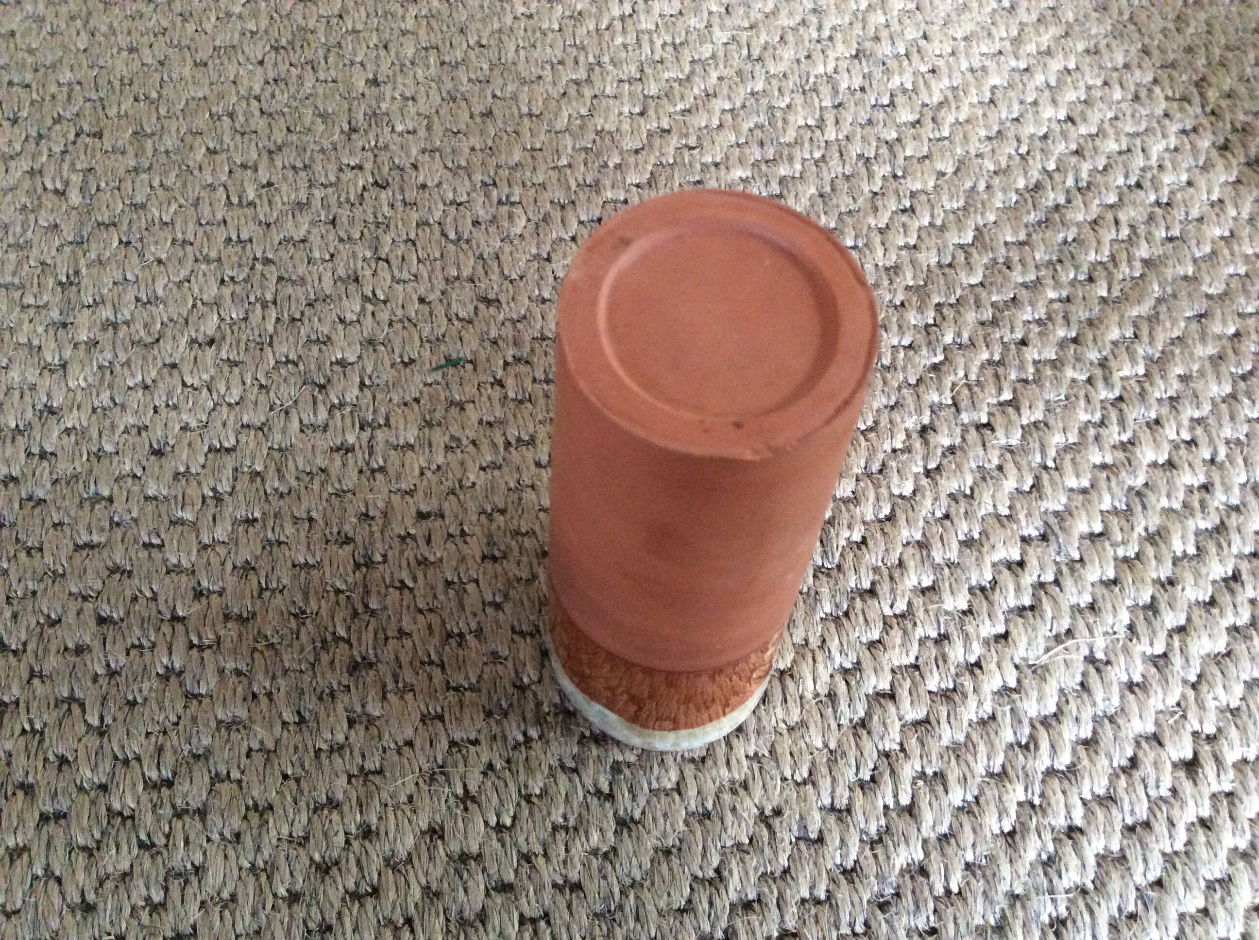 Terracotta vase