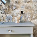 Bedside table with spindle legs
