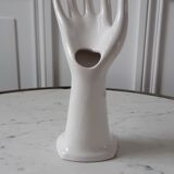 Baguier vase soliflore white