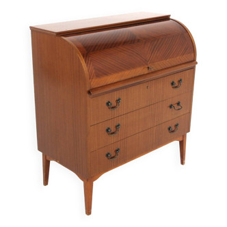 Scandinavian mahogany secretary, Sweden, 1960