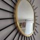 Metal sun mirror, 1950s/60s