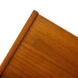 Swedish bookcase with display case