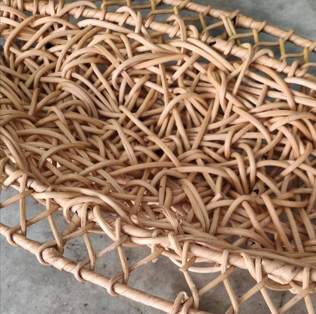 Large wicker fruit basket