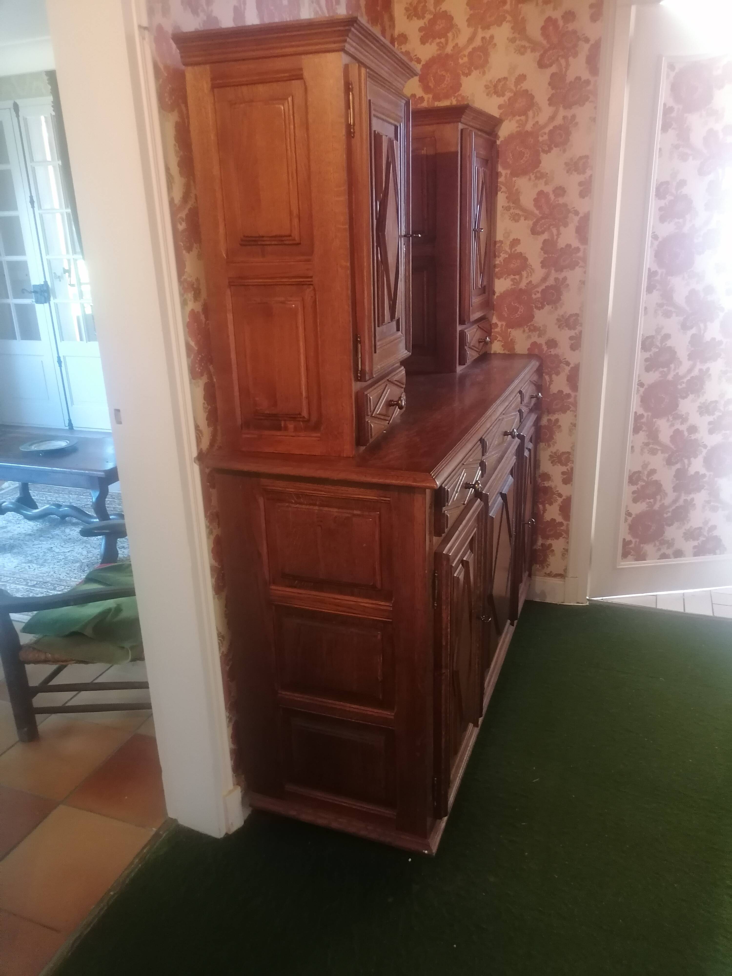 Solid oak furniture