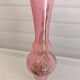 Vase in opalescent glass paste