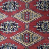 Hand-knotted wool carpet
