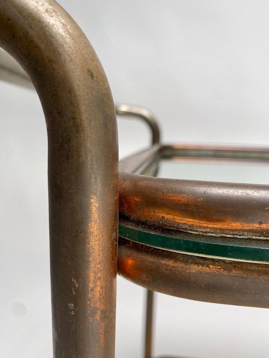 Bauhaus Bar Trolley by Luigi Brusotti, 1941
