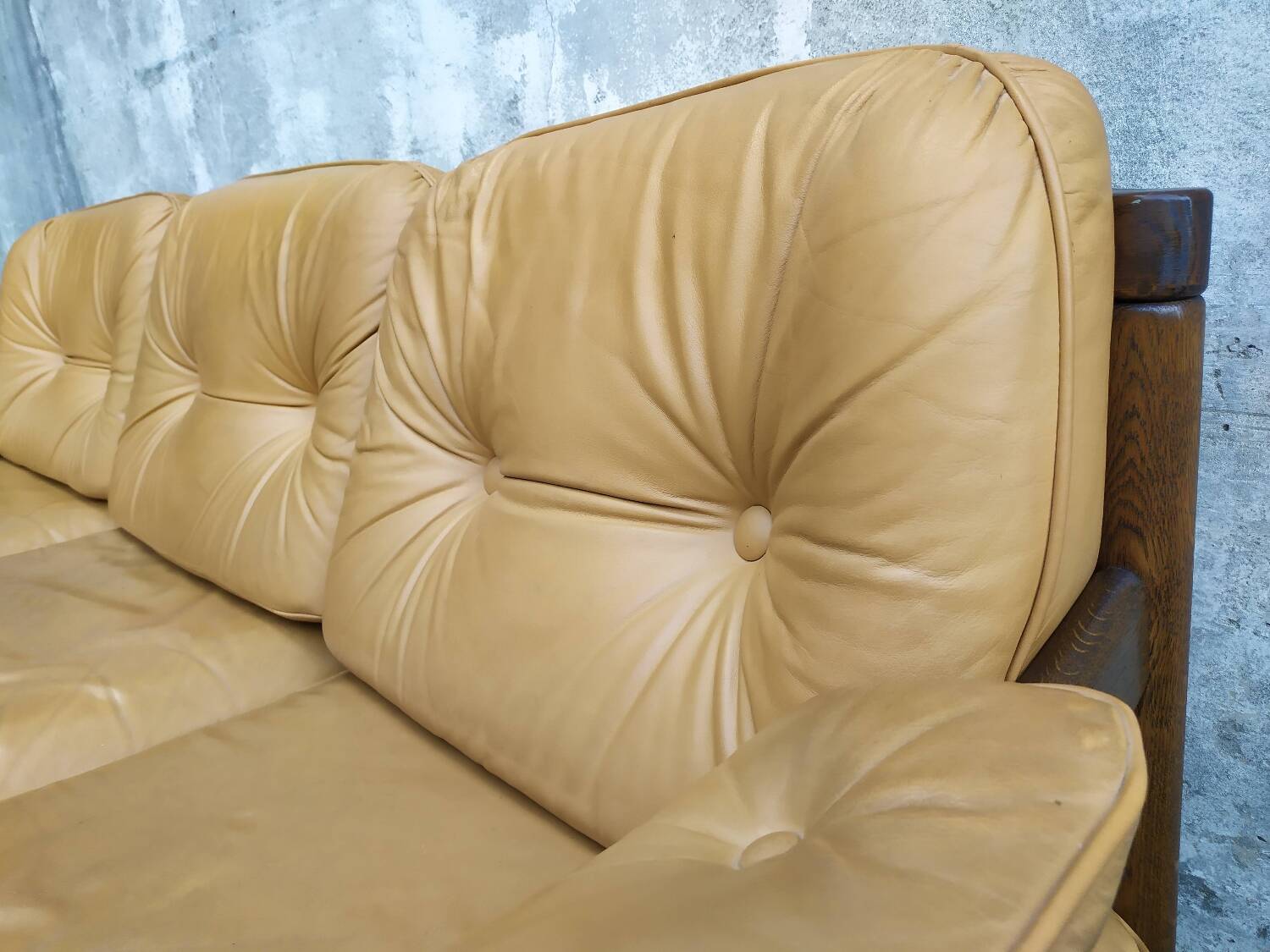 Scandinavian leather lounge