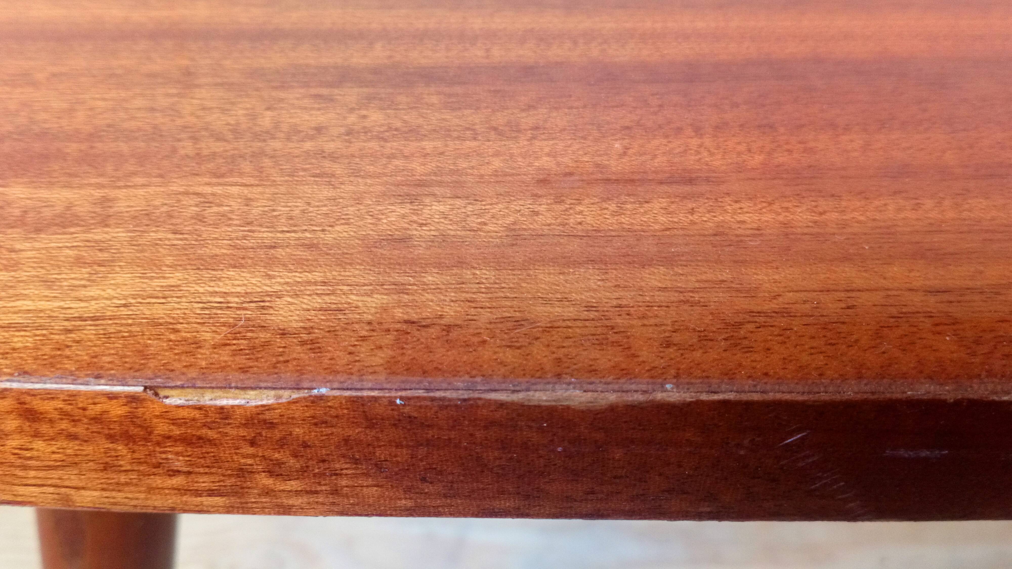 1960 mahogany coffee table