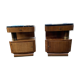 Pair of art deco bedsides