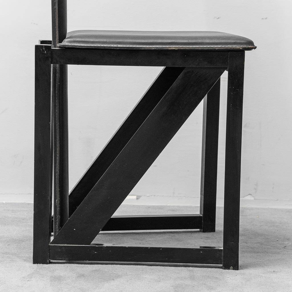 Paire de chaises Edo par Kisho Kurokawa pour PPM, vintage moderniste des années 1980.